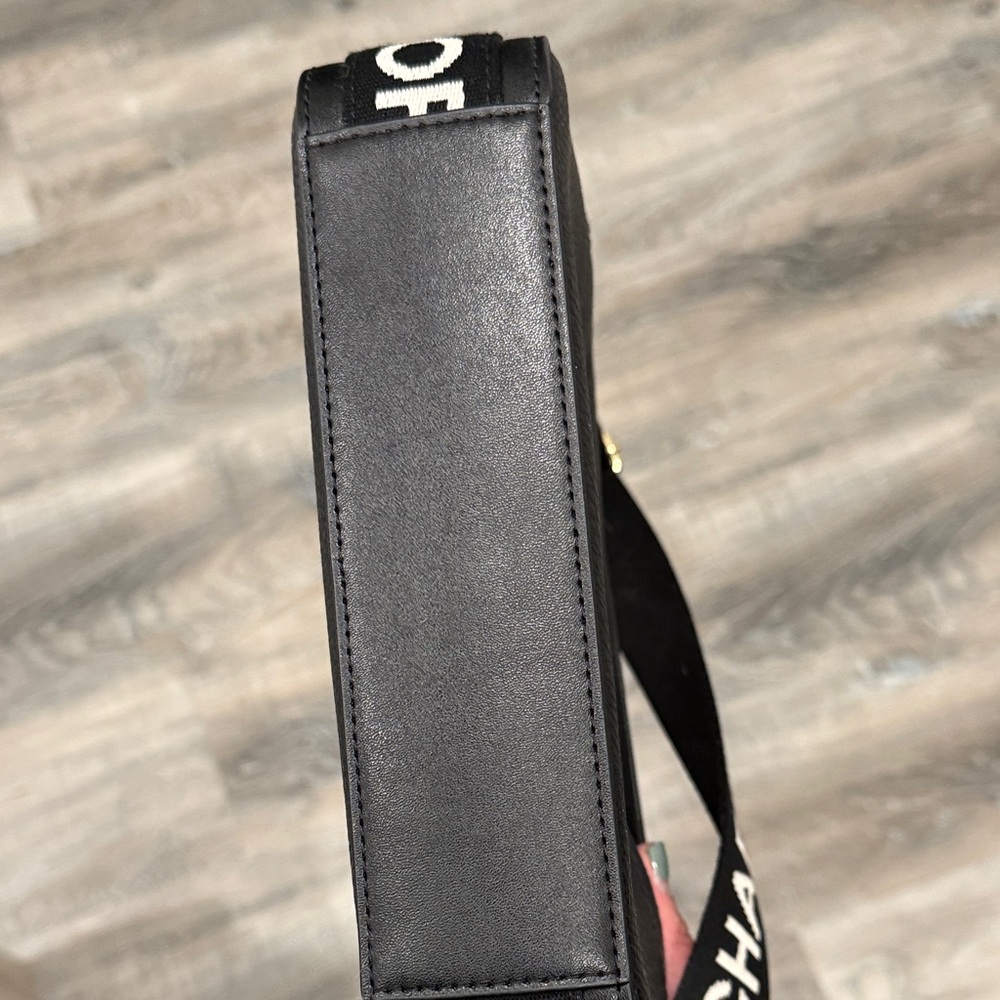 Michael Kors Jet Set Large Saffiano Black Crossbody Bag and wallet - Picture 7 of 12